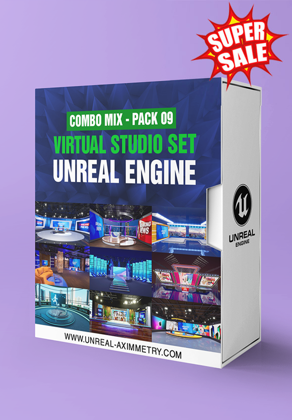 COMBO 09 MIX- 09 UNREAL ENGINE VIRTUAL SET