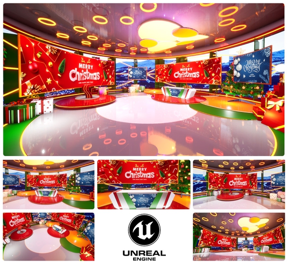 CHRISTMAS 04 | UNREAL ENGINE VIRTUAL SET