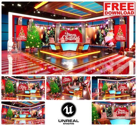 CHRISTMAS 10 | UNREAL ENGINE VIRTUAL SET