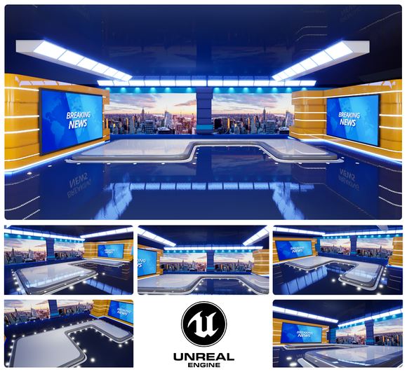 NEWS 50 | UNREAL ENGINE VIRTUAL SET