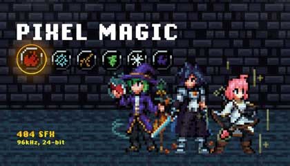 Pixel Magic Sound Effects Pack — 404 Retro 8-Bit Magic SFX | WOW Sound