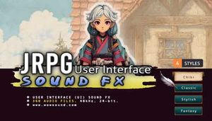 JRPG UI Sound Effects Pack