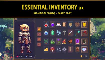Essential Inventory Sound Effects Pack