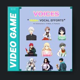 Video Game Voices Sound Effects Pack