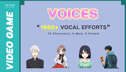 Video Game Voices Sound Effects Pack