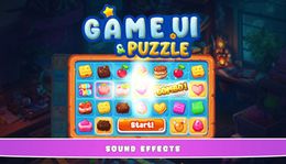 Game UI &amp; Puzzle Sound Effects Pack