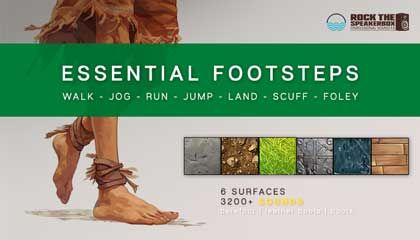 Essential Footsteps Sound Effects Pack