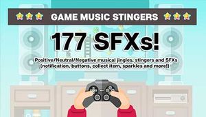 Game Music Stingers Sound Effects Pack
