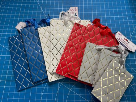Quilted Gift Bags-LIMIT ONE PER PERSON