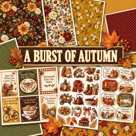 BURST OF AUTUMN DIGITAL FILES