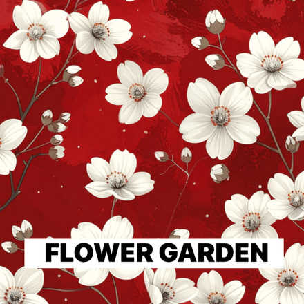 FLOWER GARDEN Digital Paper Collection