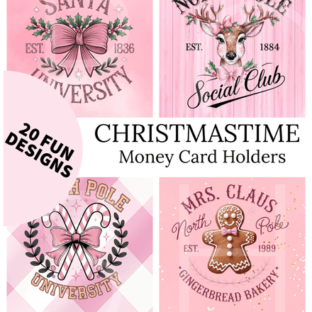 CHRISTMASTIME MONEY CARD HOLDERS DIGITAL PACK