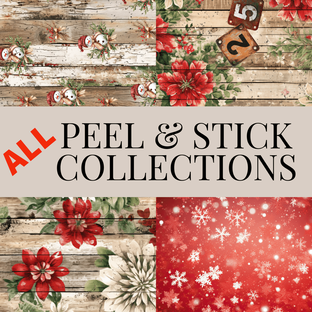 PEEL &amp; STICK PAPER (shipped to you)