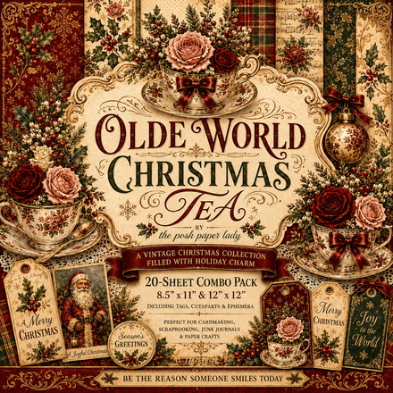 CHRISTMAS TEA DIGITAL FILE
