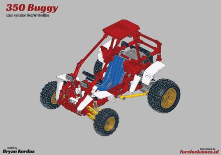 350 Buggy - Red/White/Blue-109