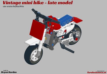 Vintage Mini Bike Late Model kit- color 105