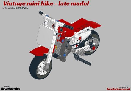 Vintage Mini Bike Late Model kit- color 106