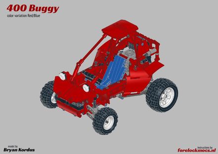 400 Buggy - Red/Blue-108