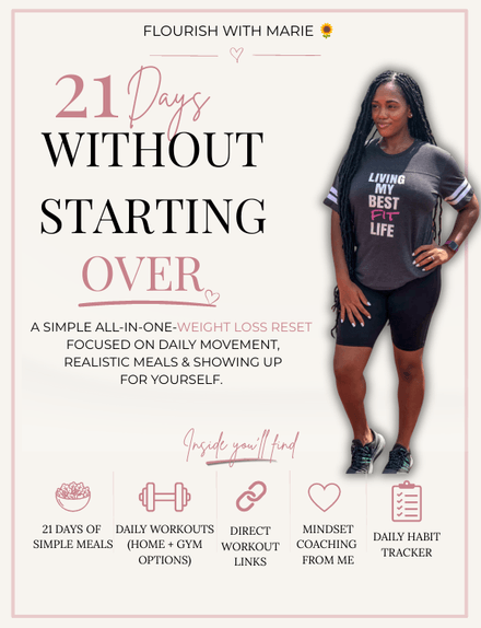 21 Days Without Starting Over
