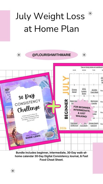 July Weight Loss at Home Plan