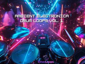 Ambient Electronica Drum Loops Vol. 1 (20 Full + 20 Top WAV Loops, 85 BPM)