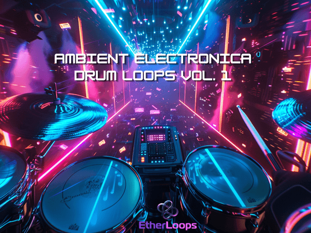 Ambient Electronica Drum Loops Vol. 1 (20 Full + 20 Top WAV Loops, 85 BPM)