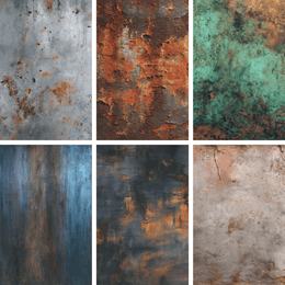 Weathered Metal Texture Background bundle - 20 pack