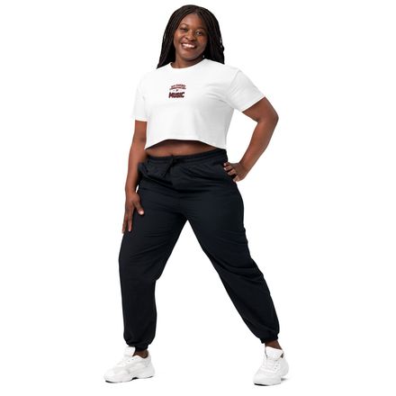 Embroidered Crop Top