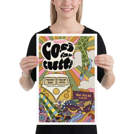 Cosi fan tutte Fall 2024 Opera Poster