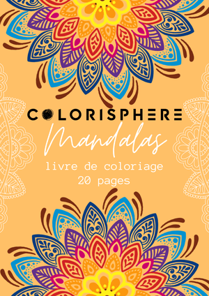 Pack Mandalas – 20 Pages de Coloriages Simples et Relaxants pour Retrouver Harmonie et Sérénité