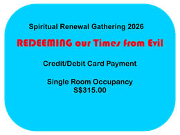 SRG 2026 - Single Pax Payment