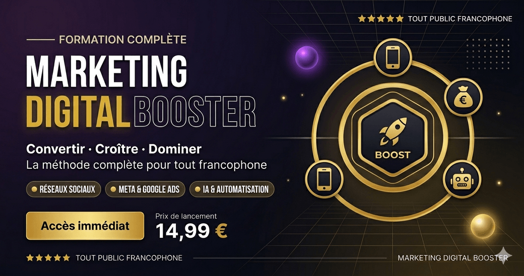 Marketing Digital Booster : Convertir, Croître et Dominer.