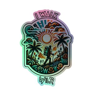 Adventurous Spirit  Holographic Sticker!
