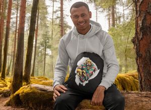The Animal Inside Us Drawstring Bag