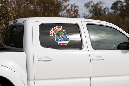 Gators for Trump Car Decal