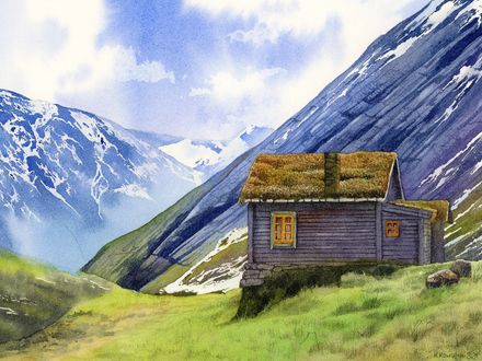 In the Mountains