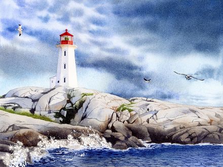 Peggy&#x27;s Cove Lighthouse