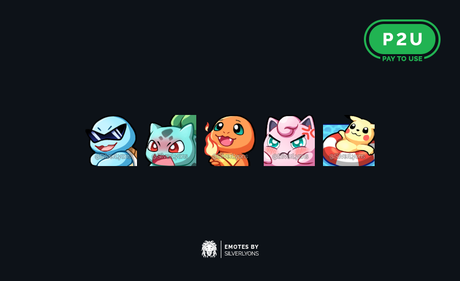 [P2U] Pokemon Twitch Emotes