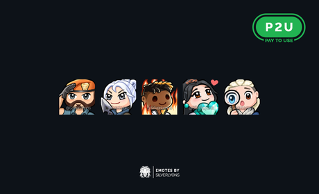 [P2U] VALORANT Twitch Emotes