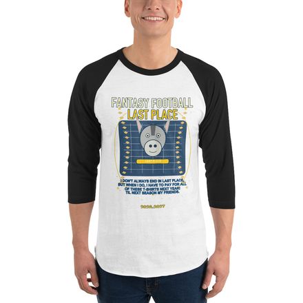 Fantasy Football Last Place T-Shirt – 2026-2027 Official League Loser | Unisex