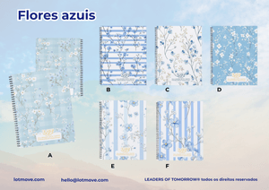 Flores Azuis