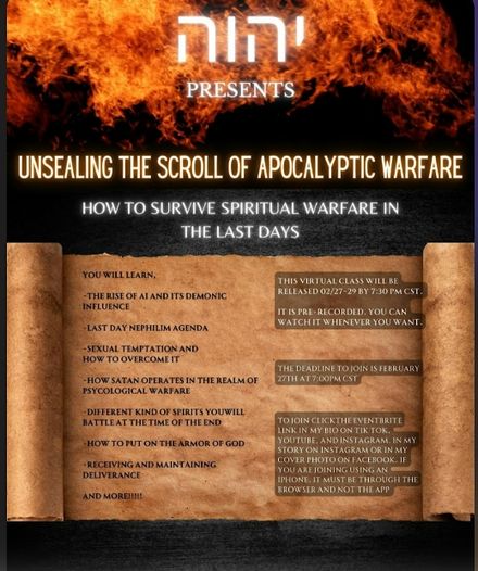 UNSEALING THE SCROLL OF APOCALYPTIC WARFARE