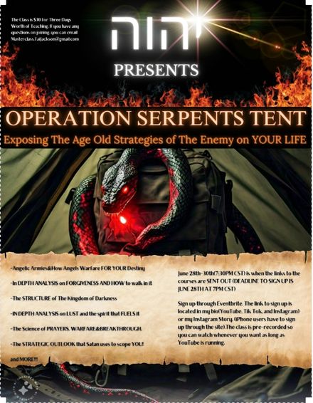 Operation Serpents Tent