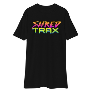 SHRED TRAX Logo - Men&#x27;s Premium Heavyweight Tee