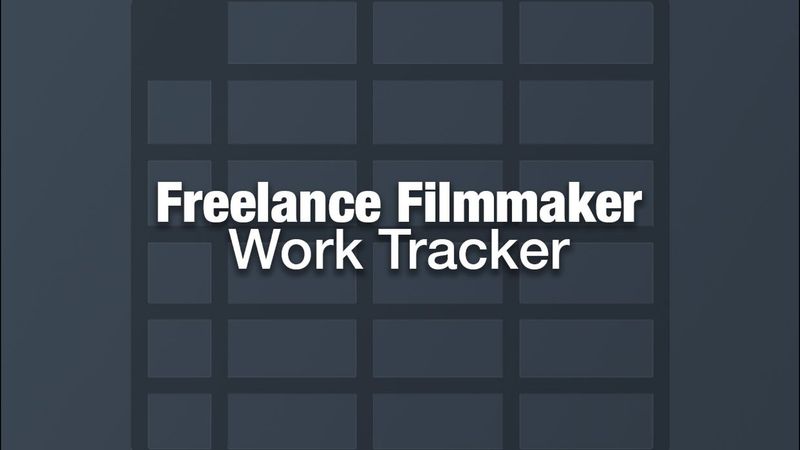 Freelance Filmmaker Work Day Tracker