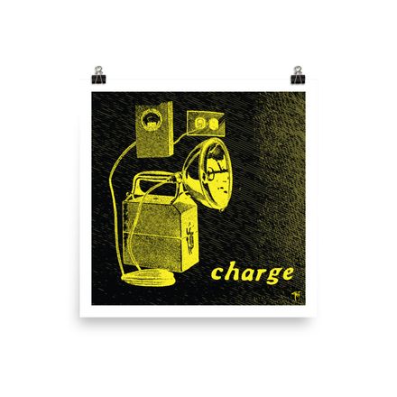 Charged poster