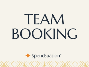  Team Booking - Spendsuasion® - 4 Week Course - June 11 to July 2, 2025 (3 pax @$750ea)