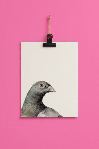 bird#0001 - card DIN a 5