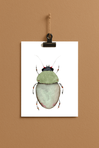 bug#0018 - card DIN a 5