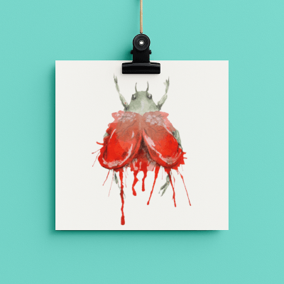 bloody mary // bug#0048 - card